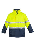 Wholesale ZJ350 Mens Hi Vis Storm Jacket Printed or Blank