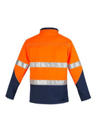 Wholesale ZJ353 Unisex Hi Vis Soft Shell Jacket Printed or Blank
