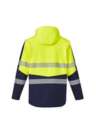Wholesale ZJ453 Unisex 2 in 1 Stretch Softshell Taped Jacket Printed or Blank