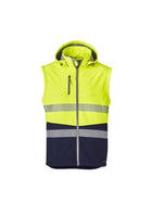 Wholesale ZJ453 Unisex 2 in 1 Stretch Softshell Taped Jacket Printed or Blank