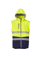 Wholesale ZJ453 Unisex 2 in 1 Stretch Softshell Taped Jacket Printed or Blank