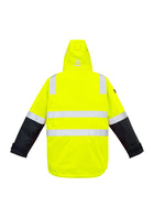 Wholesale ZJ532 Syzmik Mens Hi Vis 4 In 1 Waterproof Jacket Printed or Blank