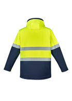 Wholesale ZJ553 Unisex Hi Vis Antarctic Softshell Taped Jacket Printed or Blank