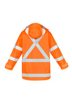 Wholesale ZJ616 Syzmik Mens TTMC-W17 Hi Vis X Back 4 In 1 Waterproof Jacket Printed or Blank