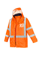 Wholesale ZJ616 Syzmik Mens TTMC-W17 Hi Vis X Back 4 In 1 Waterproof Jacket Printed or Blank