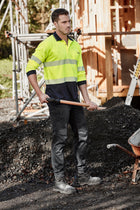 Wholesale ZP320 Mens Streetworx Stretch Work Pants - Non Cuffed Printed or Blank