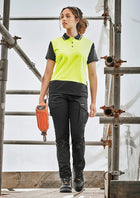 Wholesale ZP730 Syzmik Womens Essential Basic Stretch Cargo Pant Printed or Blank