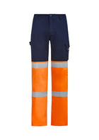 Wholesale ZP980 Syzmik Mens Bio Motion Hi Vis Taped Pant Printed or Blank
