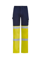 Wholesale ZP980 Syzmik Mens Bio Motion Hi Vis Taped Pant Printed or Blank