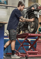 Wholesale ZS605 Syzmik Mens Rugged Cooling Stretch Short Printed or Blank