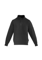 Wholesale ZT366 Syzmik 1/4 Zipped Brush Fleece Jumpers Printed or Blank