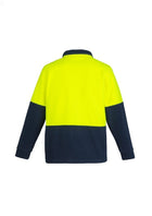 Wholesale ZT460 Unisex Hi Vis Half Zip Fleece Jumper Printed or Blank