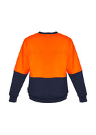Wholesale ZT475 Unisex Hi Vis Crew Sweatshirt Printed or Blank