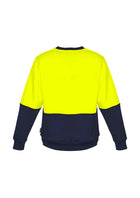 Wholesale ZT475 Unisex Hi Vis Crew Sweatshirt Printed or Blank