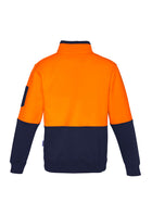 Wholesale ZT476 Unisex Hi Vis Half-Zip Pullover Printed or Blank