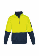 Wholesale ZT476 Unisex Hi Vis Half-Zip Pullover Printed or Blank