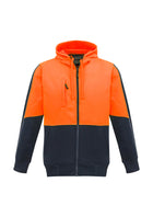 Wholesale ZT485 Syzmik Unisex Hi Vis Full Zip Hoodie Printed or Blank