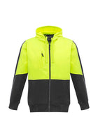 Wholesale ZT485 Syzmik Unisex Hi Vis Full Zip Hoodie Printed or Blank