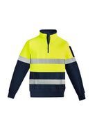 Wholesale ZT567 Syzmik Men's Hi Vis 1/4 Zip Pullover - Hoop Taped Printed or Blank