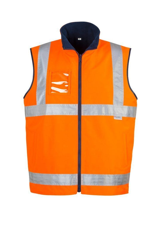 Wholesale ZV358 Hi Vis Waterproof Lightweight Vest Printed or Blank