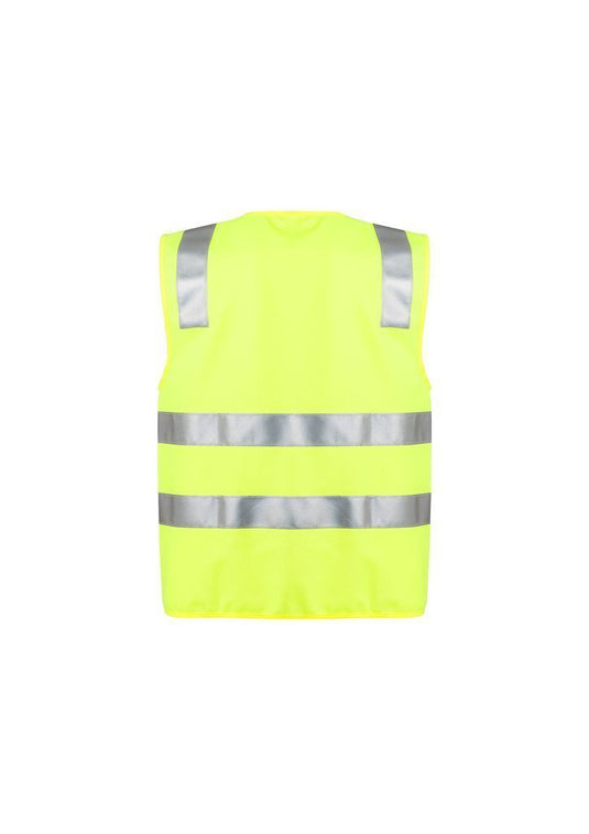 Wholesale ZV998 Hi Vis Zip Vest Printed or Blank