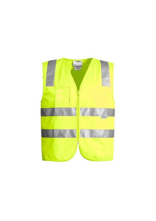 Wholesale ZV998 Hi Vis Zip Vest Printed or Blank