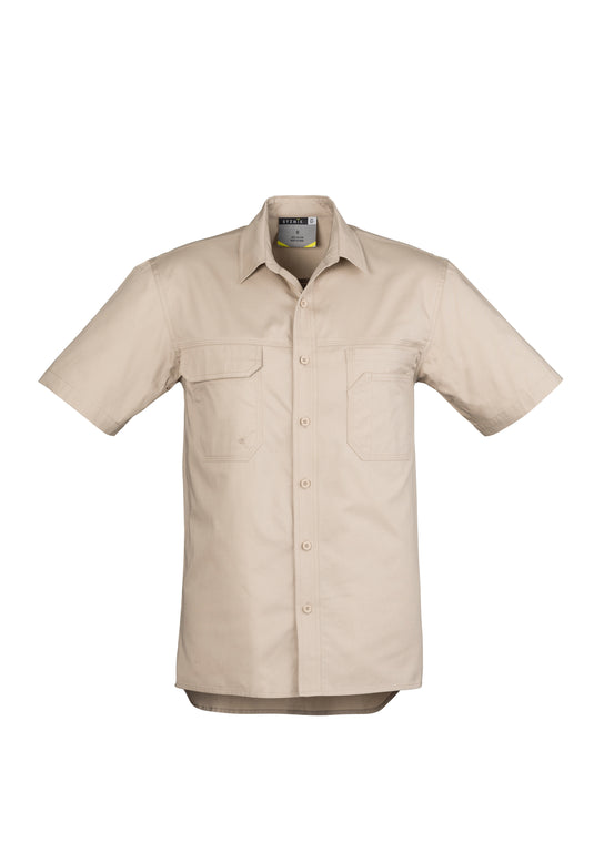 Wholesale ZW120 Light Weight Tradie Shirt - Short Sleeve Printed or Blank