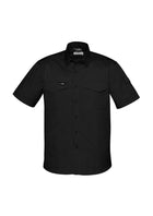 Wholesale ZW405 Men's Rugged Short Sleeves Cooling Shirt Printed or Blank