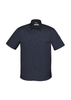 Wholesale ZW405 Men's Rugged Short Sleeves Cooling Shirt Printed or Blank
