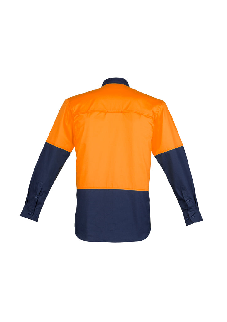 Load image into Gallery viewer, Wholesale ZW560 Syzmik Mens Hi Vis Closed L/S Shirt Printed or Blank
