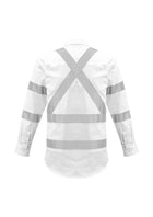 Wholesale ZW621 Bio Motion X Back Taped Shirt White Printed or Blank