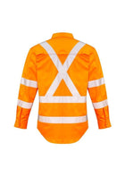 Wholesale ZW690 Hi Vis X Back Taped Shirt Printed or Blank