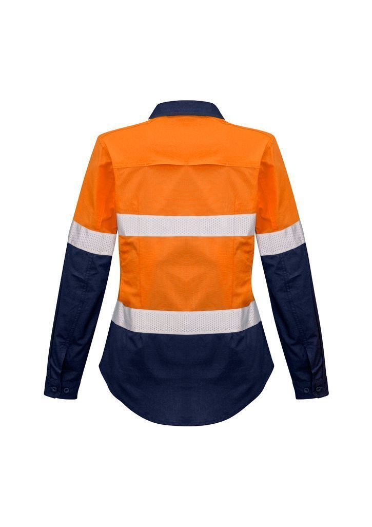 Load image into Gallery viewer, Wholesale ZW720 Womens Rugged Cooling Taped Hi Vis Spliced L/S Shirt Printed or Blank
