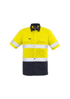 Wholesale ZW835 Rugged Cooling Hi Vis Short Sleeved Shirt Printed or Blank