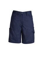 Wholesale ZWL011 Womens Plain Work Shorts Printed or Blank