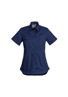 Wholesale ZWL120 Womens Lightweight Tradie Short Sleeve Shirt Printed or Blank
