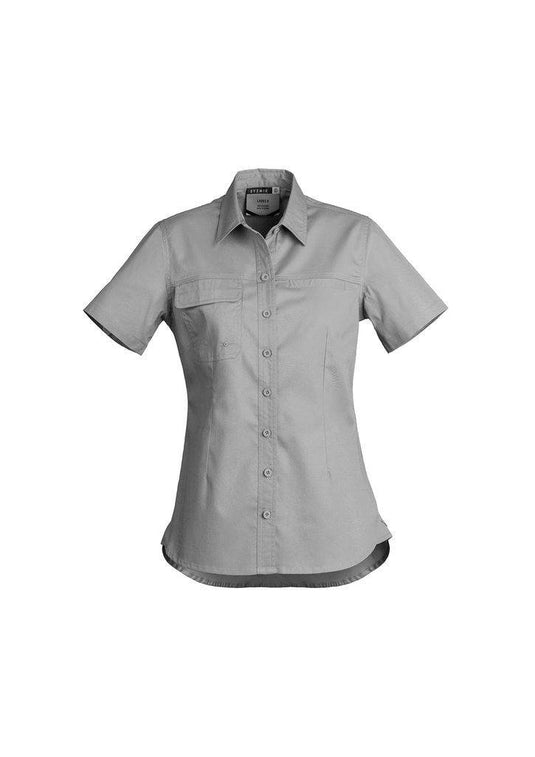 Wholesale ZWL120 Womens Lightweight Tradie Short Sleeve Shirt Printed or Blank