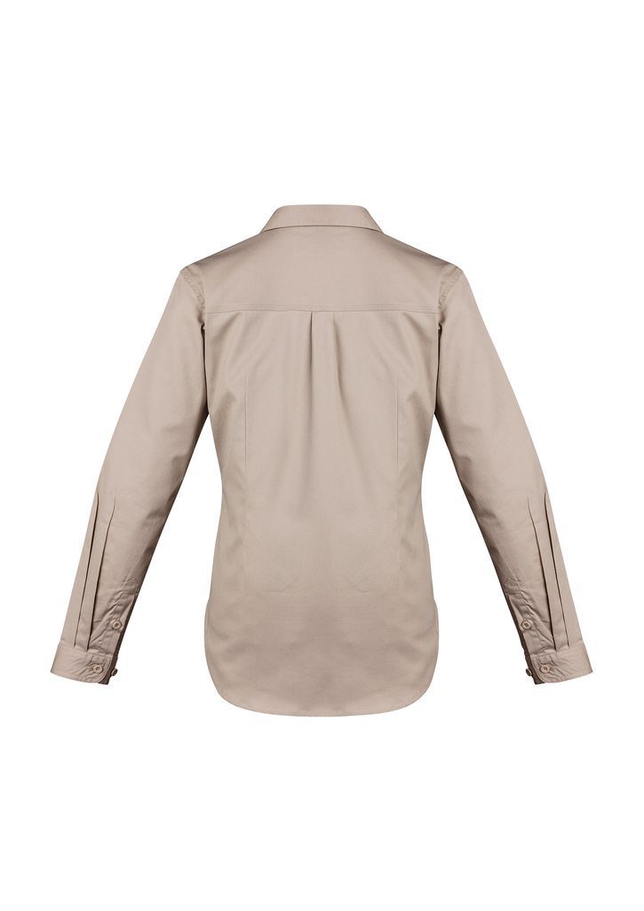 Load image into Gallery viewer, Wholesale ZWL121 Syzmik Womens Lightweight Long Sleeve Tradie Shirts Printed or Blank
