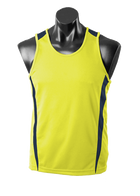 Wholesale 1104 Aussie Pacific Eureka Mens Singlet Printed or Blank
