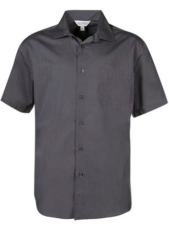 Load image into Gallery viewer, Wholesale 1902S Aussie Pacific Mens Grange Check Short Sleeve Shirt Printed or Blank
