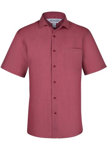 Wholesale 1905S Aussie Pacific Mens Belair Stripe Short Sleeve Shirt Printed or Blank