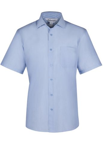 Load image into Gallery viewer, Wholesale 1905S Aussie Pacific Mens Belair Stripe Short Sleeve Shirt Printed or Blank

