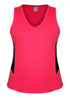 Wholesale 2111 Aussie Pacific Tasman Ladies Singlet Printed or Blank