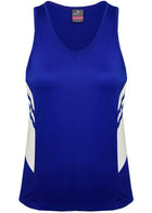 Wholesale 2111 Aussie Pacific Tasman Ladies Singlet Printed or Blank