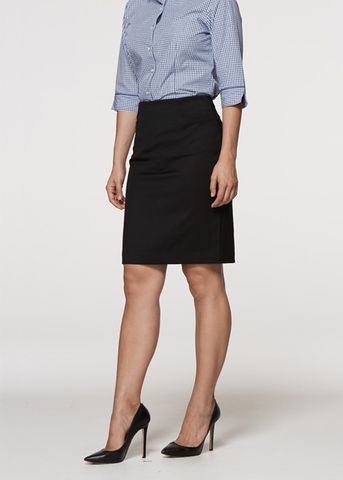 Load image into Gallery viewer, Wholesale 2802 Aussie Pacific Ladies Knee Length Skirt Printed or Blank
