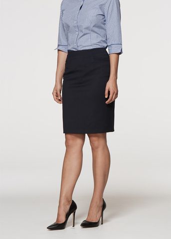 Load image into Gallery viewer, Wholesale 2802 Aussie Pacific Ladies Knee Length Skirt Printed or Blank
