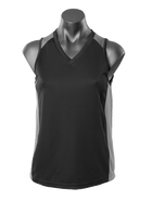 Wholesale 2101 Aussie Pacific Premier Lady Singlets Printed or Blank