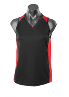 Wholesale 2101 Aussie Pacific Premier Lady Singlets Printed or Blank
