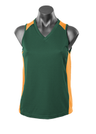 Wholesale 2101 Aussie Pacific Premier Lady Singlets Printed or Blank