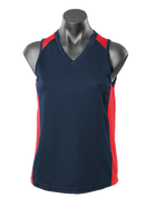 Wholesale 2101 Aussie Pacific Premier Lady Singlets Printed or Blank